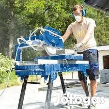 Kővágó gép HSM4000 Scheppach - 800mm vágási hossz 110mm vágási