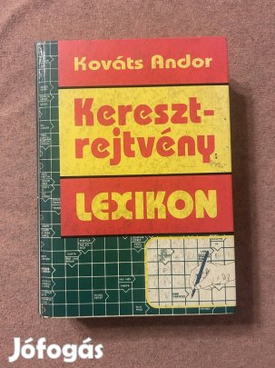 Kováts Andor- Keresztrejtvény lexikon
