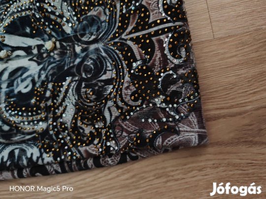 Köves elasztikus pamut női felsőrész