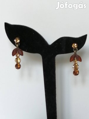 Köves iparművész fülbevaló