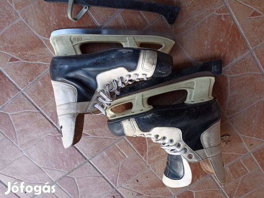 Kovopol NHL Jets Jégkorcsolya 47-es bőr 300 mm