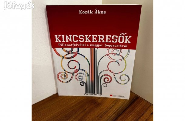Kozák Ákos: Kincskeresők marketing könyv HVG