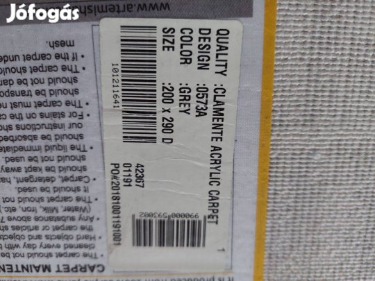 Középszőnyeg és összekötő eladó