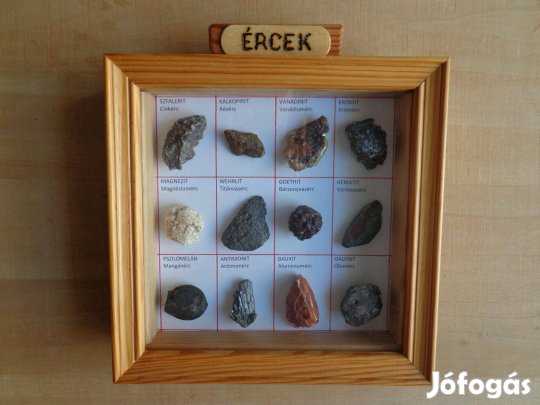 Kőzet és ásvány gyűjtemény
