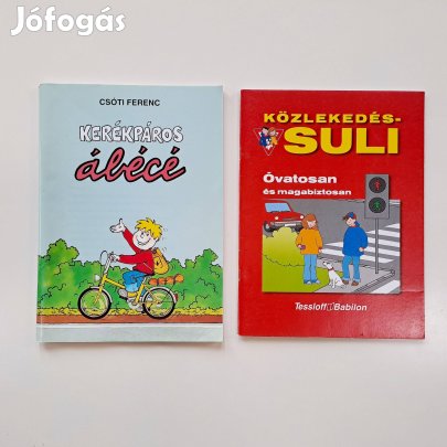 Közlekedési oktató könyvek gyerekeknek
