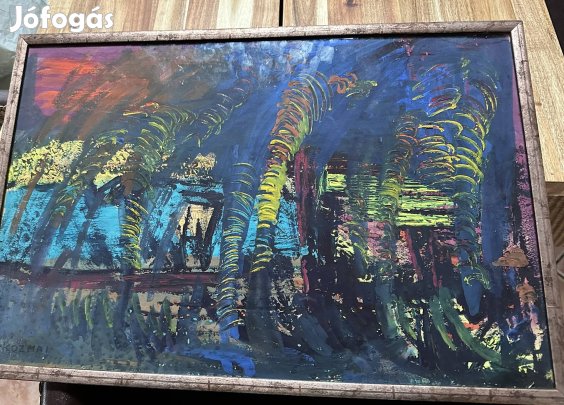 Kozma István festmény 