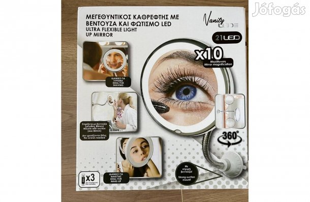 Kozmetikai tükör 10x (bontatlan csomagolás)