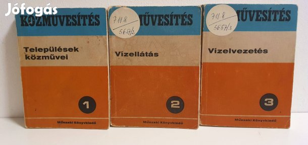 Közművesítés 1-3. - Hunyady Domokos (szerk.)