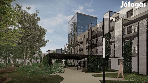 Közvetlen vízparti, új építésű lakás eladó