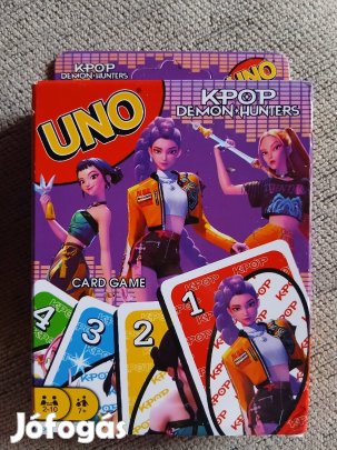 Kpop Demon Hunters Uno (Új)kártya