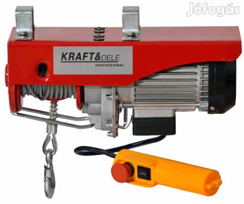 Kraft&Dele KD1524 elektromos drótköteles emelő 550W 125/250kg Garancia
