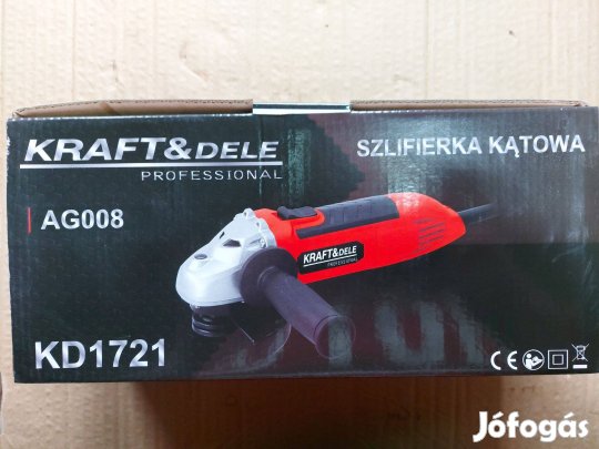 Kraft&Dele KD1721 egykezes sarokcsiszoló flex 1200W / 125mm