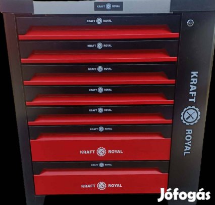 Kraft royal szerszámos kocsi 457 darabos