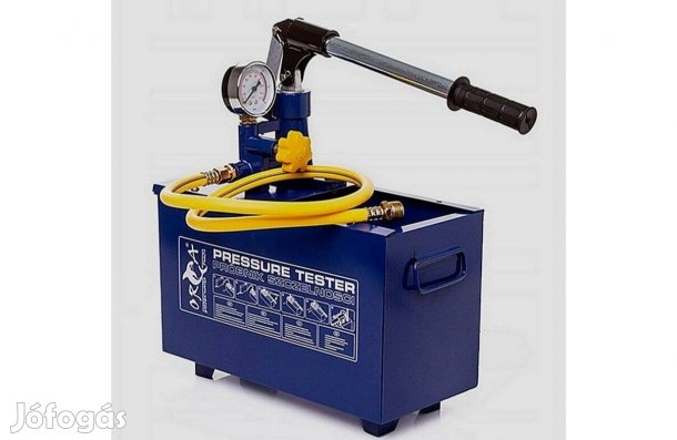 Kraftdele kézi nyomáspróba pumpa - nyomásvizsgáló szivattyú !