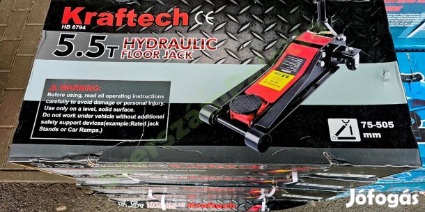 Kraftech alacsony profilú krokodil emelő 5.5T