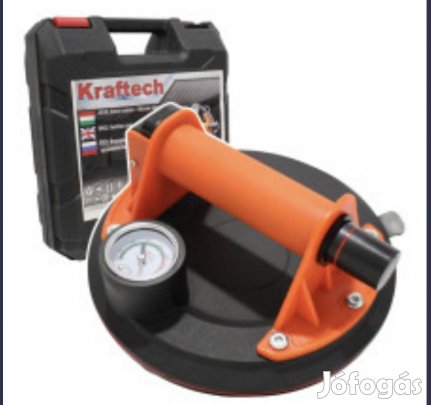 Kraftech tapadókorong8 hüvelykes vákuum pumpás emelo 