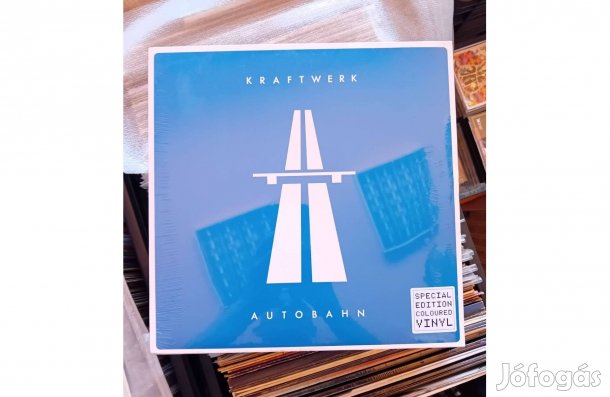 Kraftwerk - Autobahn ( Blue Vinyl) Bakelit Lemez LP Bontatlan