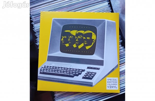 Kraftwerk - Computer World (Yellow Vinyl) Bakelit Lemez LP Bontatlan