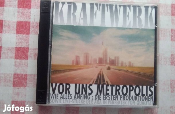 Kraftwerk dupla cd lemez elektronikus zene újszerű