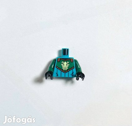 Kraken Warrior torzó Eredeti LEGO minifigura elem - Castle 21358 - Új