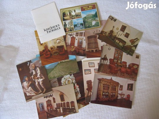 Krasznahorka vára, képeslap sorozat