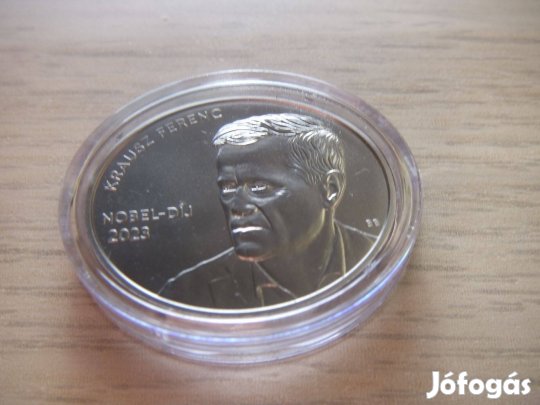 Krausz Ferenc Nobel Díj 2024 Emlékérem Zárt Kapszulában