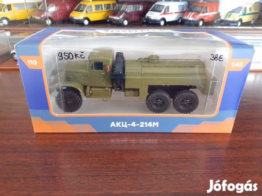 Kraz 214-M-AKC-4 "Nasi Gruzoviki" kisauto modell 1/43 Eladó