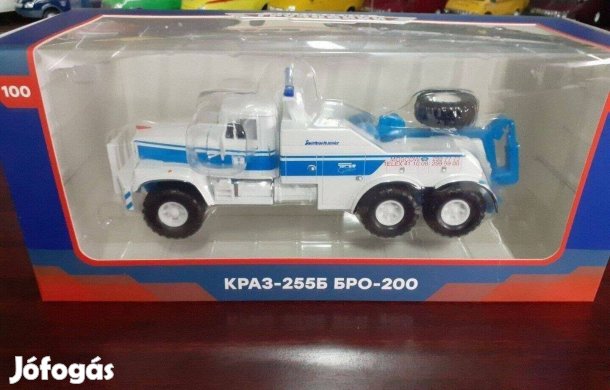 Kraz 255B BRO-200 "Nasi Gruzoviki" kisauto modell 1/43 Eladó