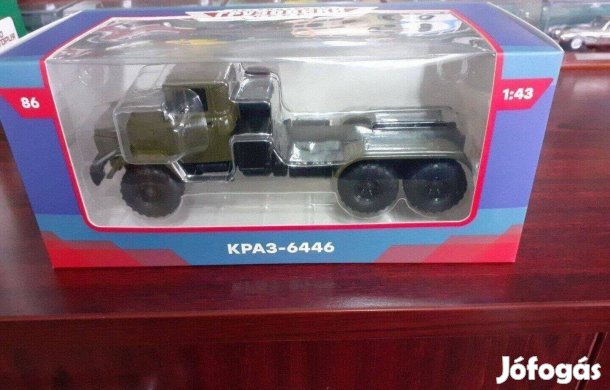 Kraz 6446 "Nasi Gruzoviki" kisauto modell 1/43 Eladó