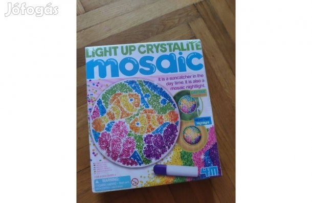 Kreatív készlet mozaik kép/lámpa készítéséhez