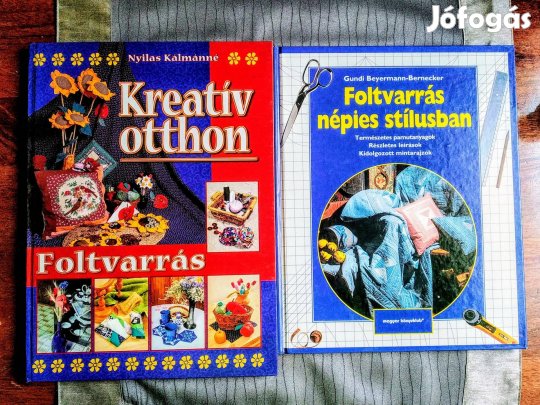 Kreatív otthon - Foltvarrás Foltvarrás népies stílusban