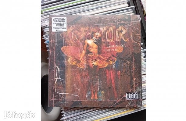 Kreator - Outcast (Orange) Dupla Bakelit Lemez LP Bontatlan