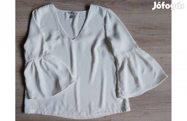 Krémszínű H&M blúz 42-es méret