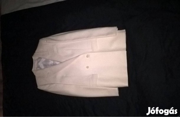 Krémszínű blézer 36-os