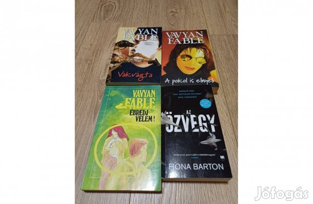 Krimi könyvcsomag 4 db, egyben - Vavyan Fable (3.)