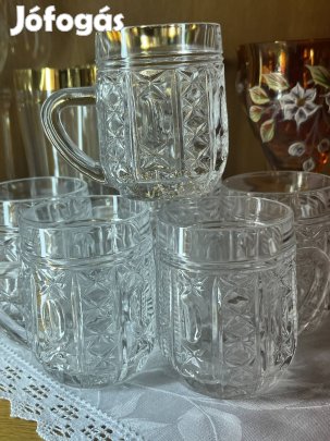 Kristály bögre 