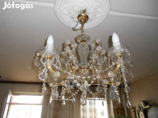 Kristály csillár, 5 égős