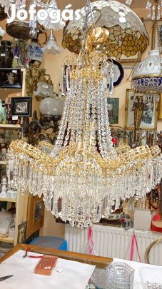 Kristály függős csillár