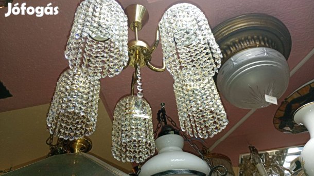 Kristály függős csillár