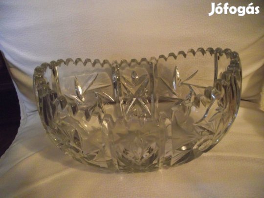 Kristály tál