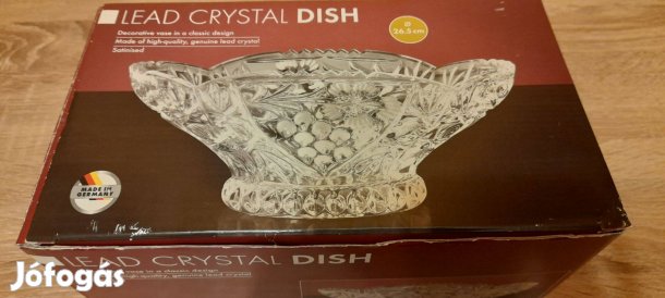Kristály tál eladó !