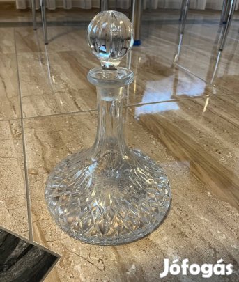 Kristály üveg dekantáló