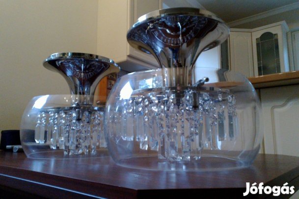 Kristály üveg mennyezeti lámpa csillár