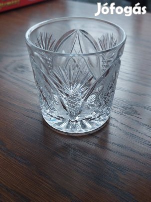 Kristály whiskys pohár
