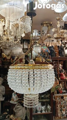 Kristálygolyós függőlámpa