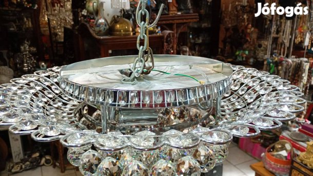 Kristálygolyós mennyezeti lámpa