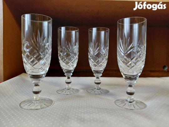 Kristálypohár készlet