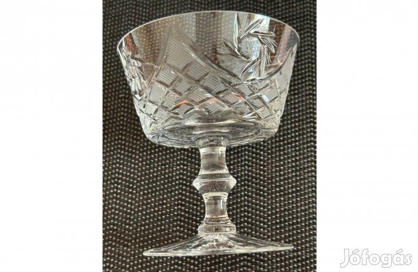 Kristálypohár készlet