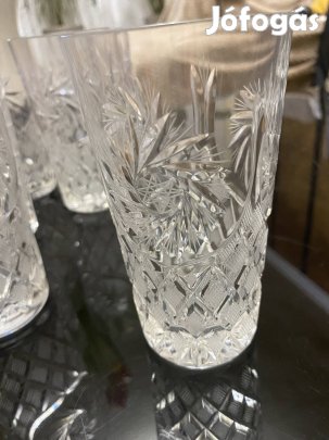 Kristálypohár készlet