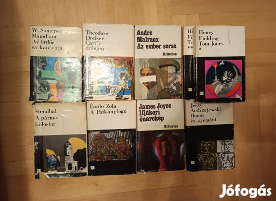 Kriterion sorozat 8 kötete